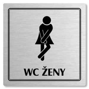 Piktogram WC ženy